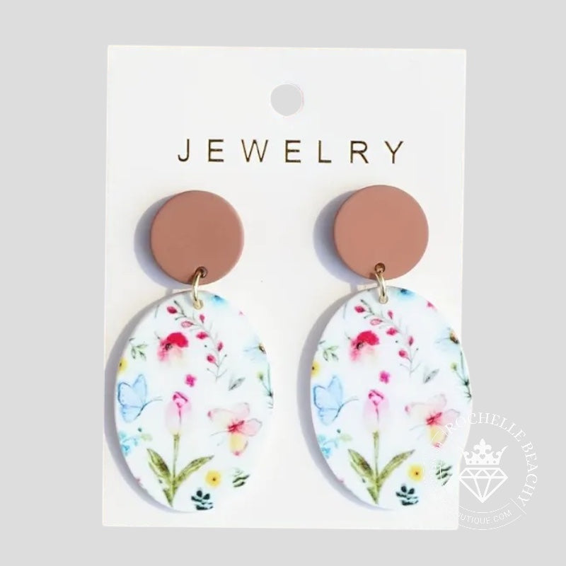 Whimsy In Bloom Earrings