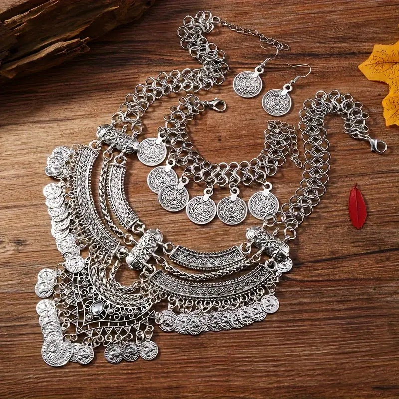 Timeless Treasure -  Necklace, Bracelet & Earrings Set