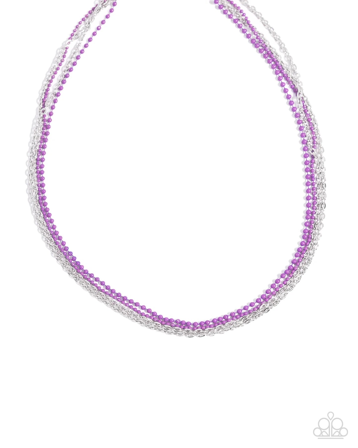 Paparazzi - Industrial Independence - Purple Choker Necklace