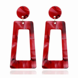 Urban Charm - Red Earrings