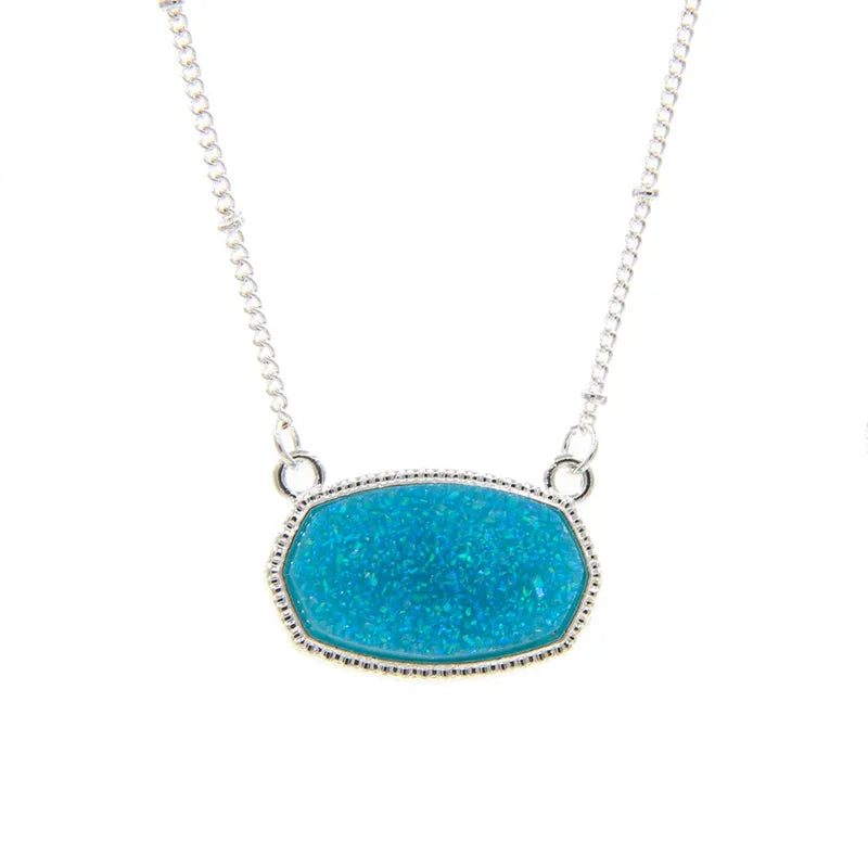 Stardust Sparkle - Blue Necklace