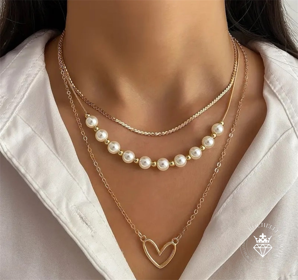 Elegant Heartstrings Necklace