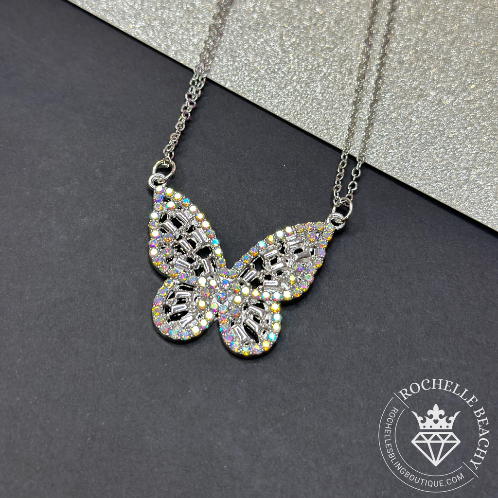 Paparazzi - Baroque Butterfly - Multi Necklace
