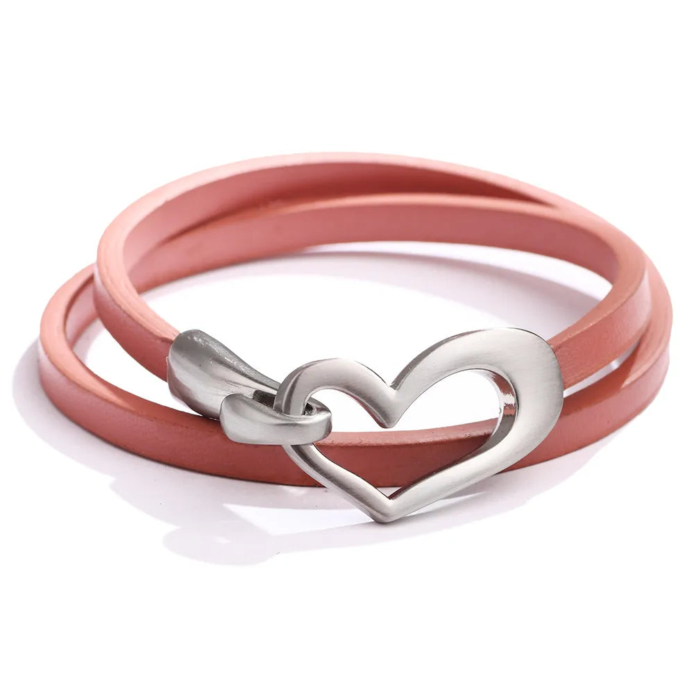 Love Me, Love Me Knot - Pink Bracelet