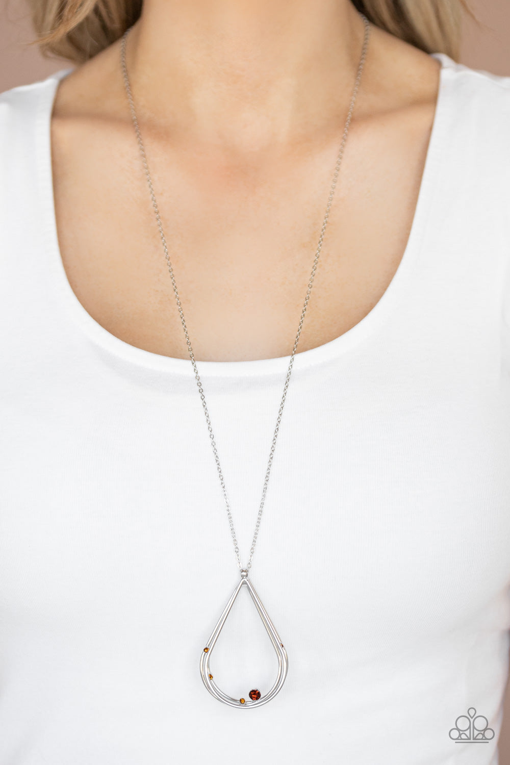 Paparazzi - Royal REIGN-Storm - Brown Necklace
