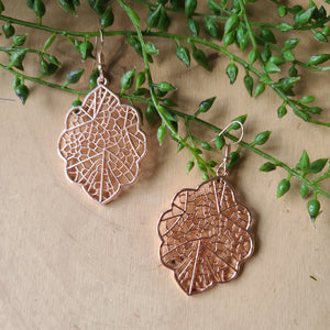 Paparazzi - Meadow Mosaic - Rose Gold Earrings