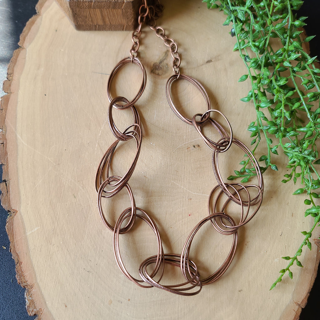 Paparazzi - Ring Bling - Copper Necklace