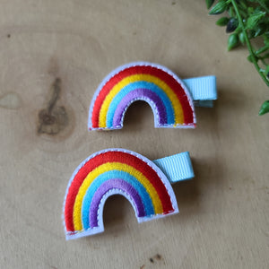 Paparazzi - Follow Your Rainbow - Multi Hair Clips