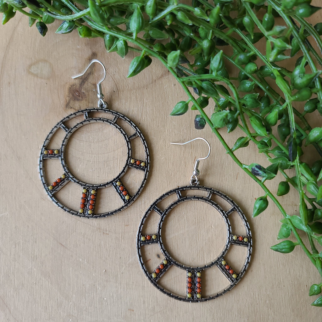 Paparazzi - Fleek Fortress - Multi Earrings