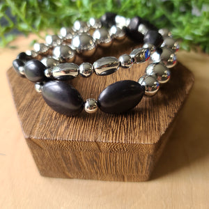 Paparazzi - Authentically Artisan - Black Bracelet