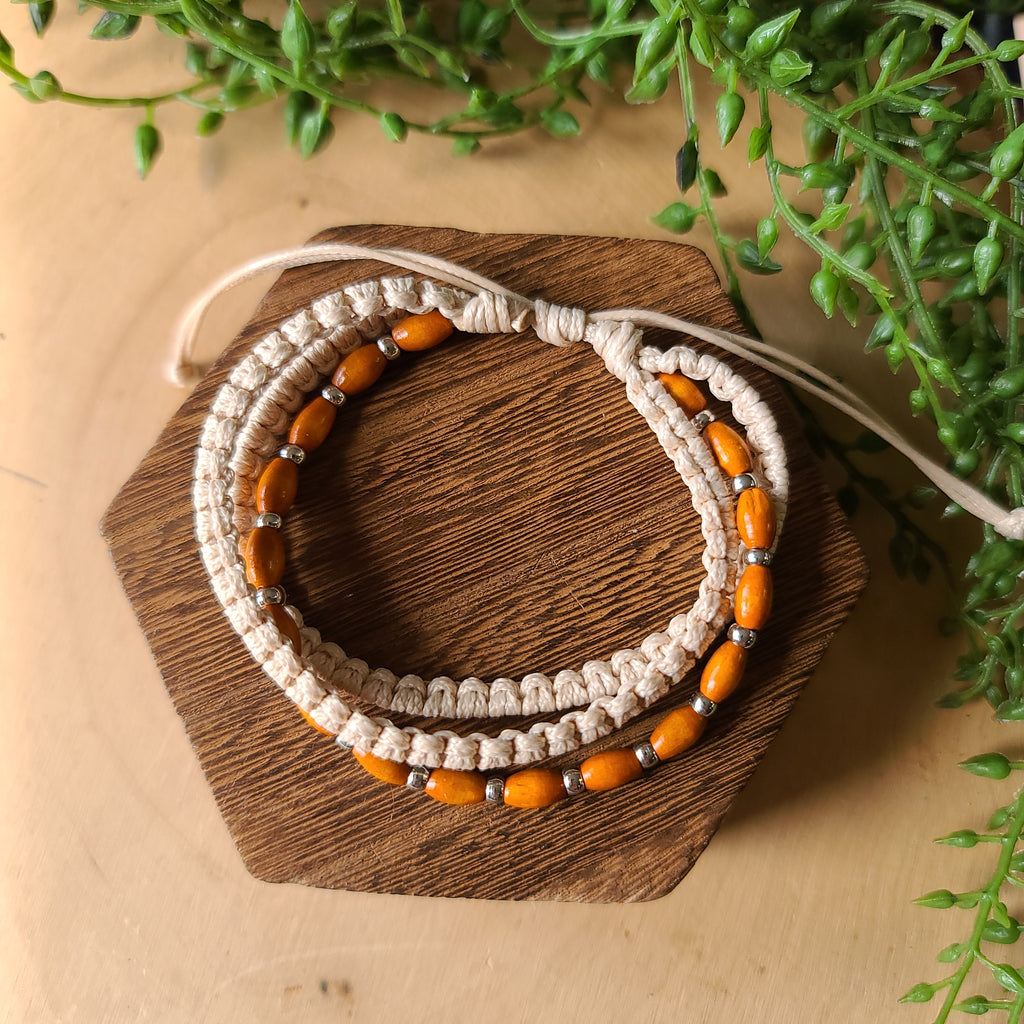 Paparazzi - Refreshingly Rural - Orange Bracelet