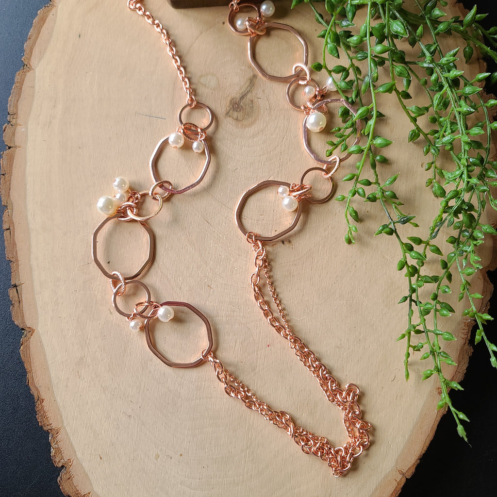 Paparazzi - Ante UPSCALE - Copper Necklace