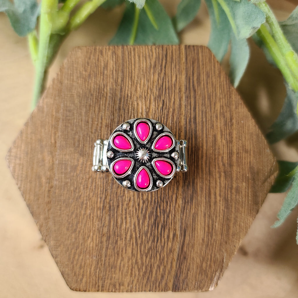 Paparazzi - Color Me Calla Lily - Pink Ring