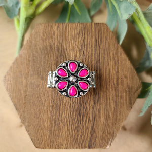 Paparazzi - Color Me Calla Lily - Pink Ring