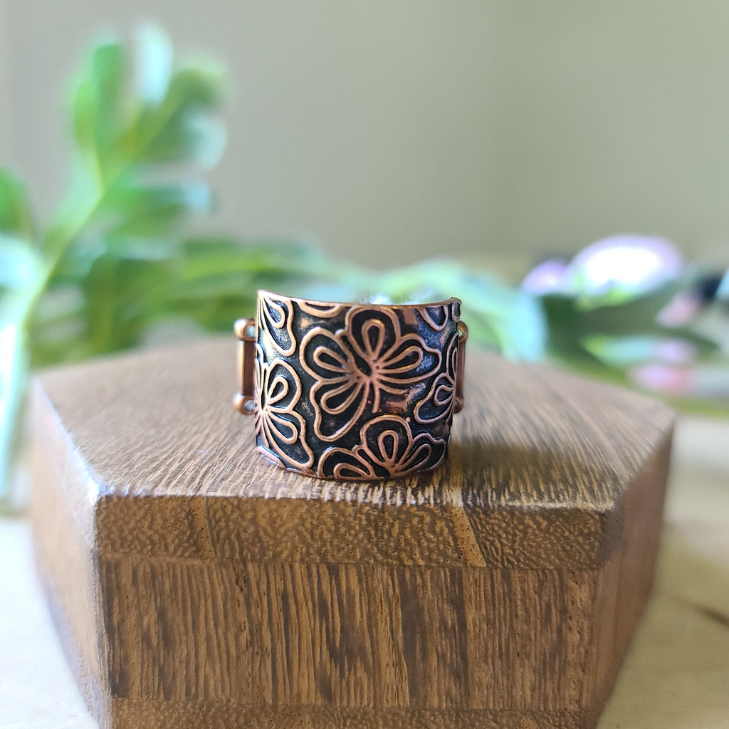 Paparazzi - Butterfly Bayou - Copper Ring