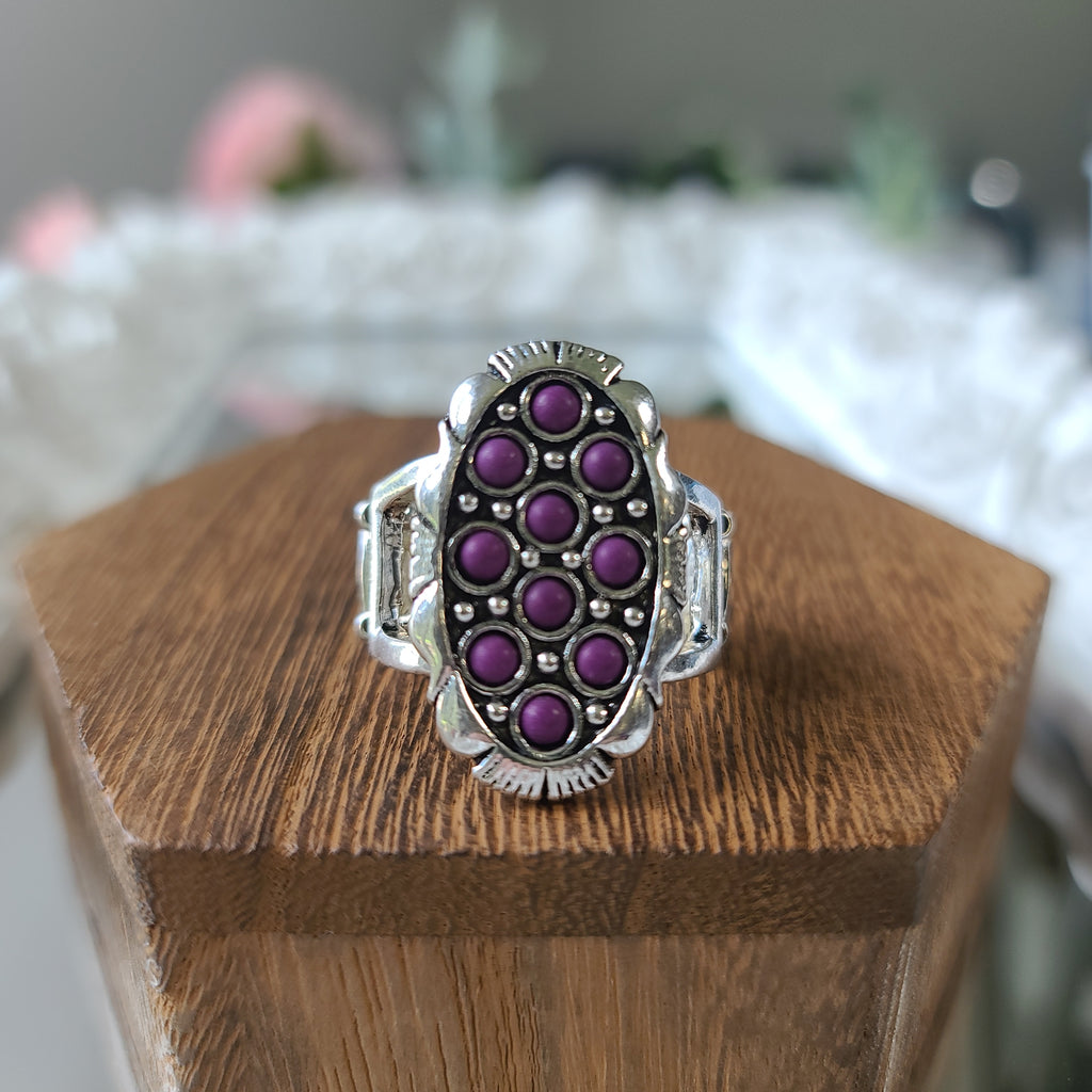 Paparazzi - Cactus Garden - Purple Ring