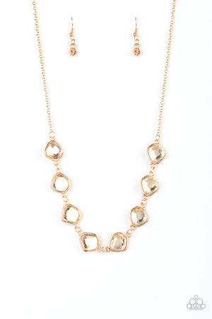 Paparazzi - The Imperfectionist - Gold Necklace