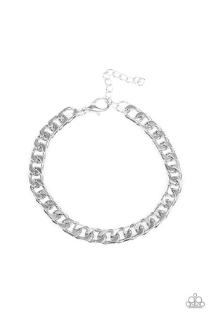 Paparazzi Accessories - Take It To The Bank - Silver Bracelet