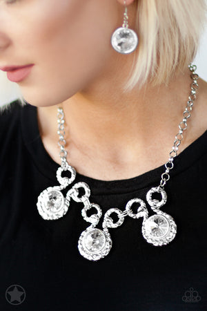 Paparazzi Accessories - Hypnotized - Silver Necklace