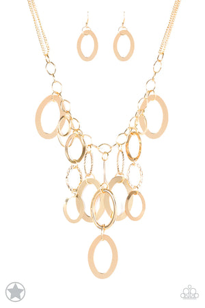 Paparazzi - A Golden Spell -  Gold Necklace