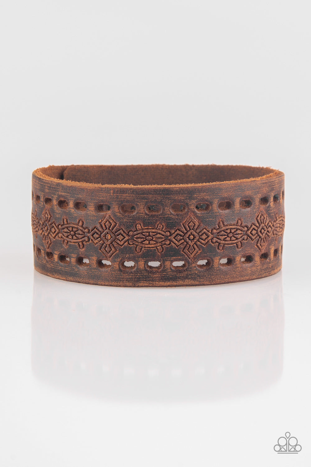 Paparazzi - Make The WEST Of It - Brown Bracelet