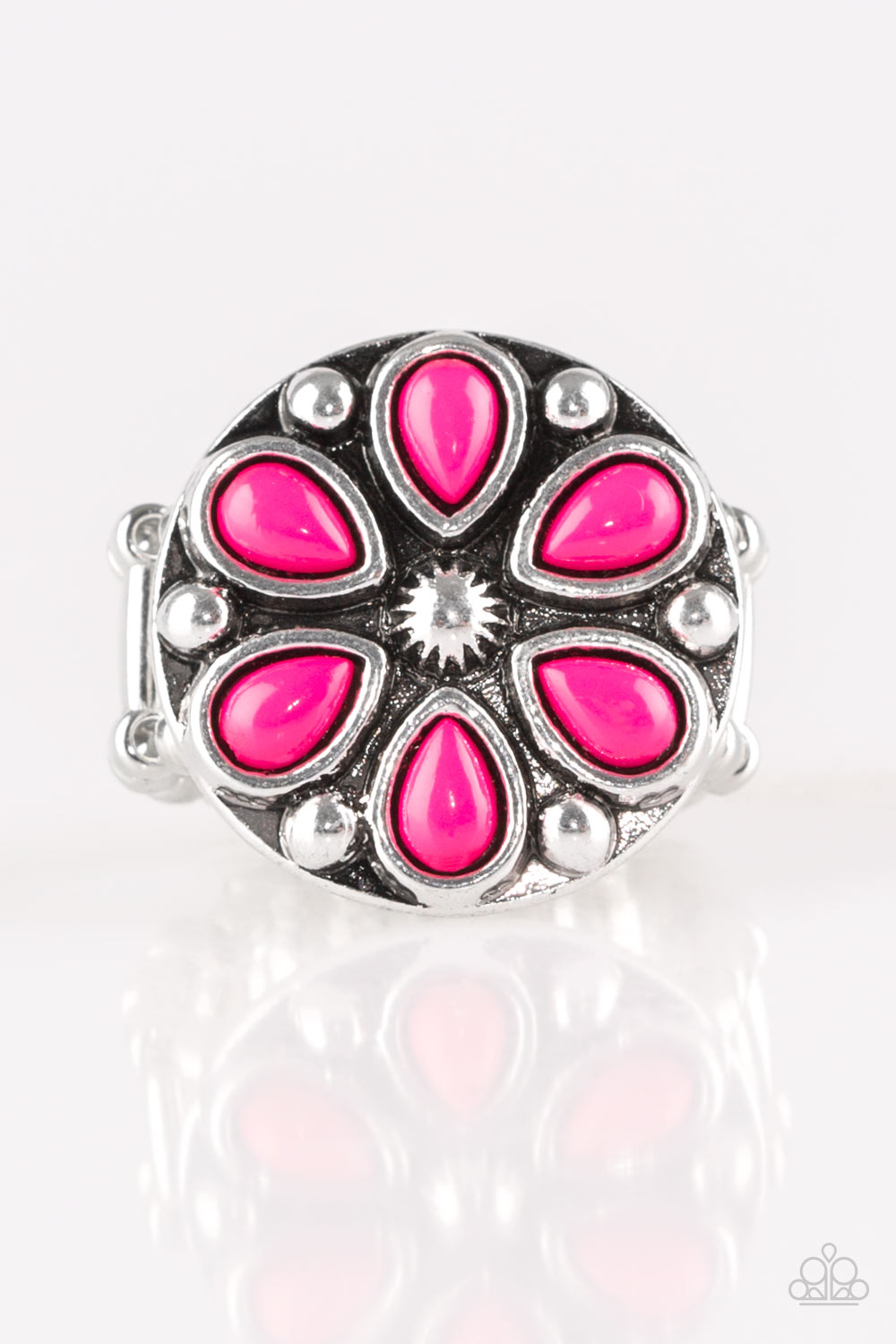 Paparazzi - Color Me Calla Lily - Pink Ring