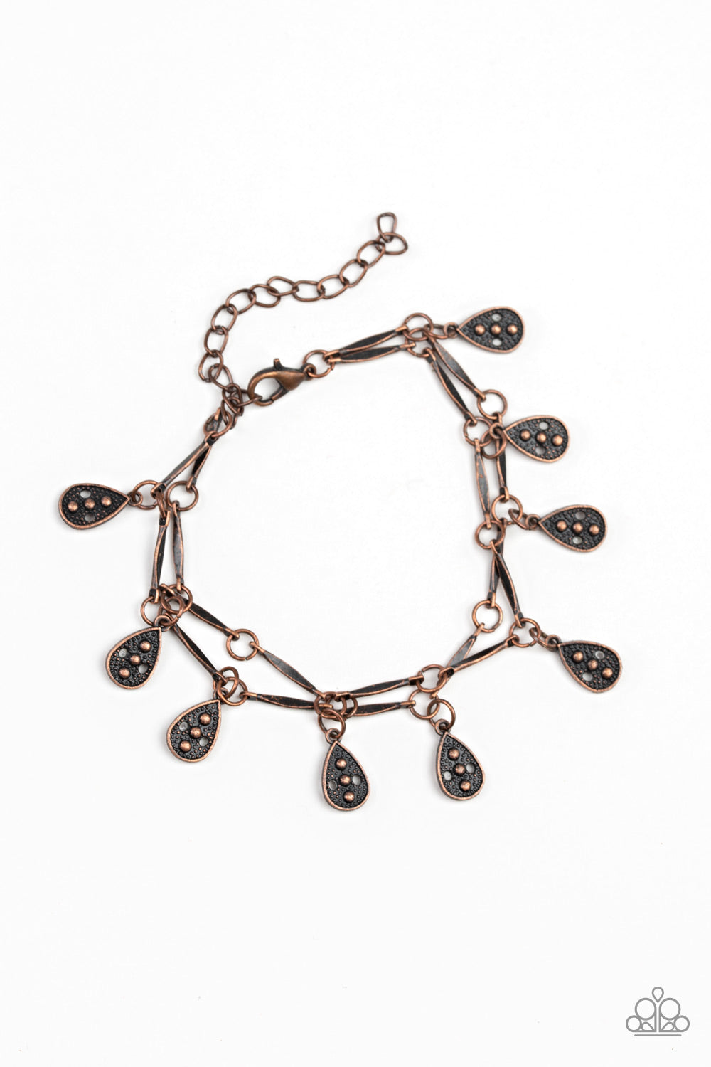 Paparazzi - Gypsy Glee - Copper Bracelet