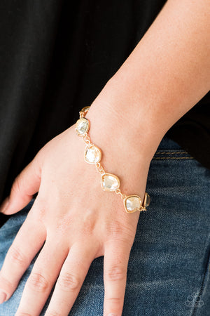 Paparazzi - Perfect Imperfection - Gold Bracelet