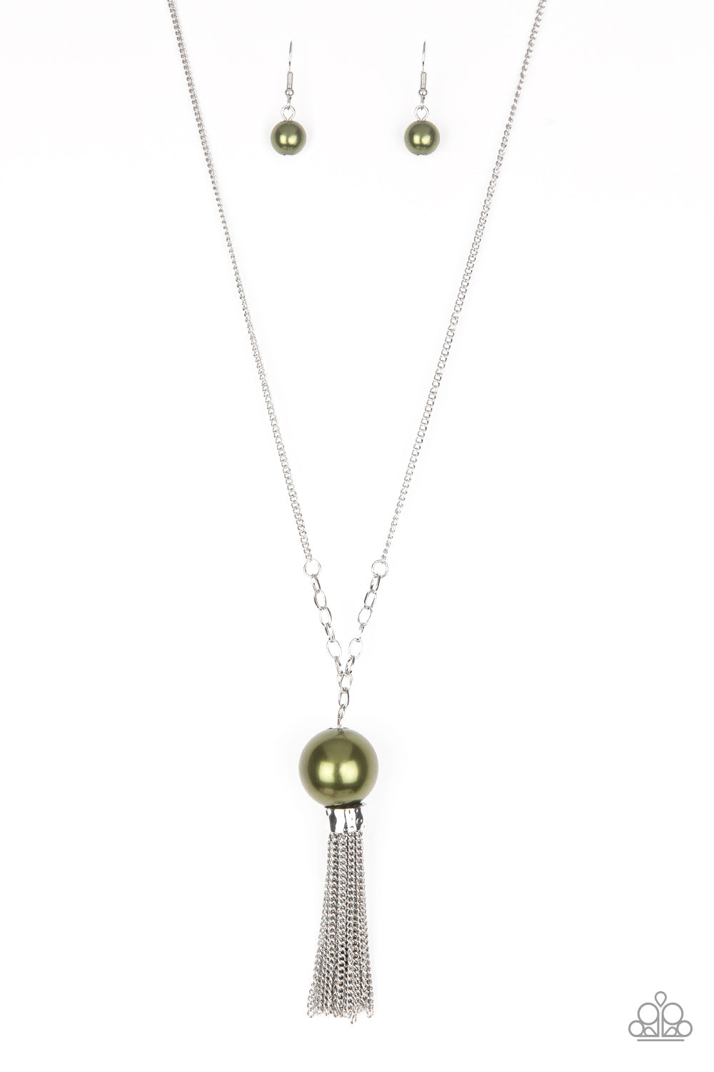 Paparazzi - Belle Of The BALLROOM - Green Necklace