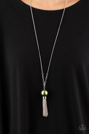 Paparazzi - Belle Of The BALLROOM - Green Necklace