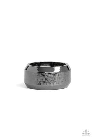 Paparazzi Accessories - Checkmate - Black Ring