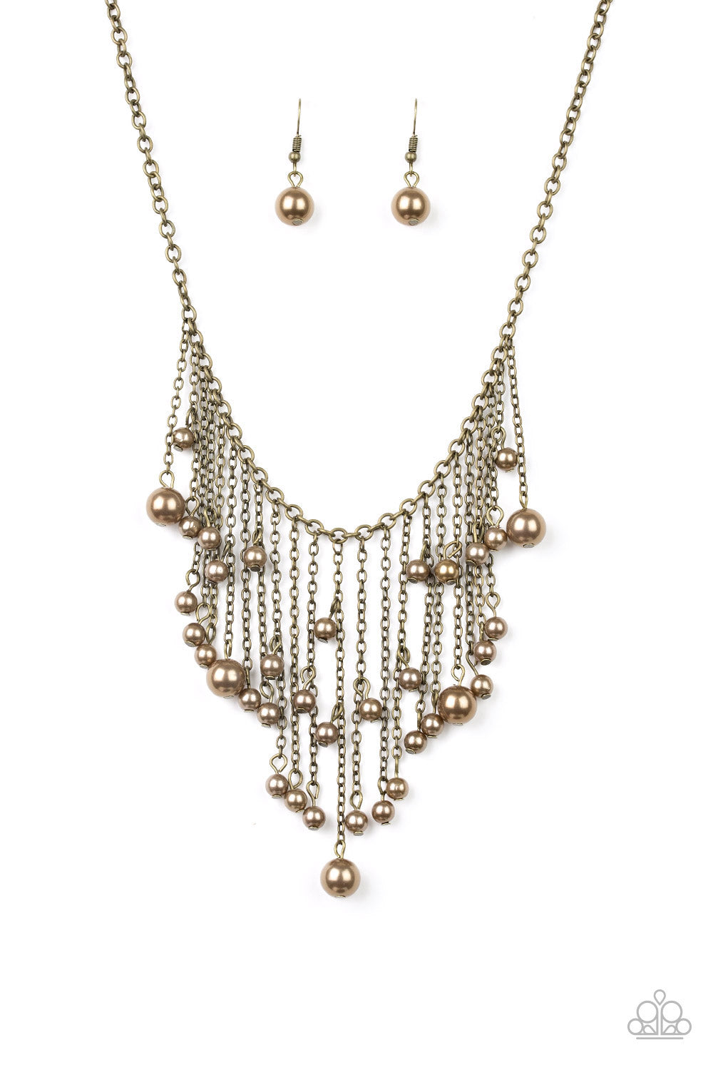 Paparazzi - Catwalk Champ - Brass Necklace