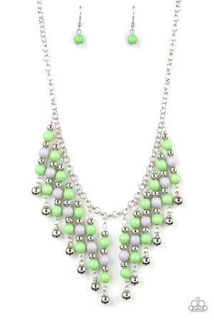 Paparazzi - Your SUNDAES Best - Green Necklace