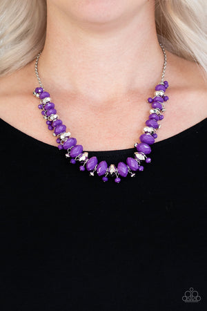 Watch Me Now Purple Necklace Paparazzi New | eBay