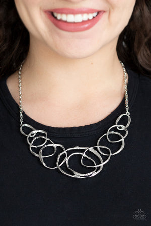 Paparazzi - All Around Radiance - Silver Necklace