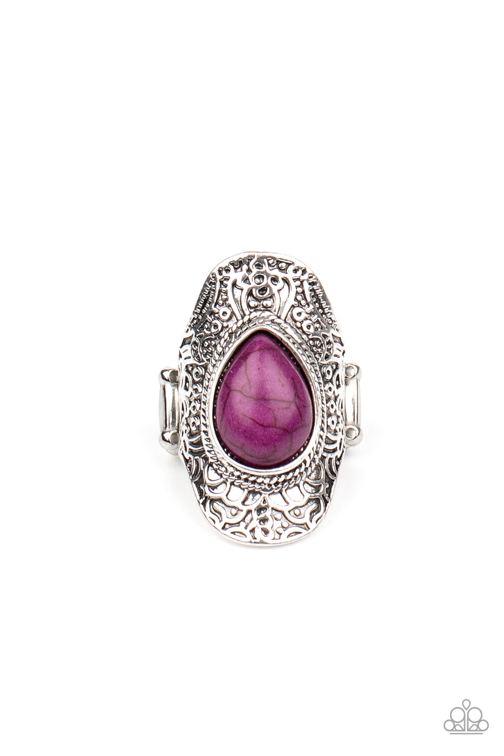 Paparazzi - Southern Sage - Purple Ring