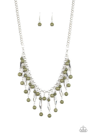 Paparazzi - Earth Conscious - Green Necklace