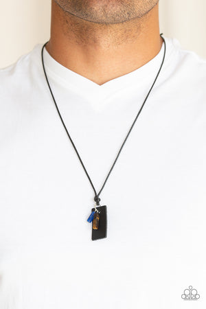 Paparazzi - Mountain Scout - Black Necklace