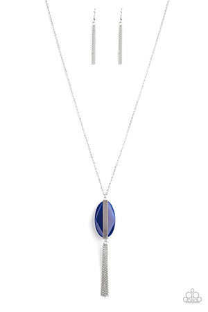 Paparazzi - Tranquility Trend - Blue Necklace