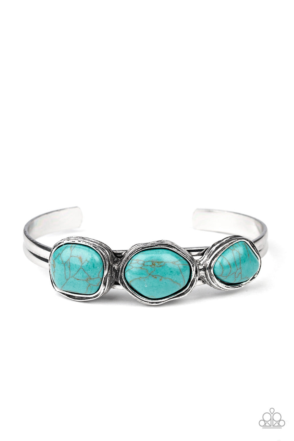 Paparazzi - Stone Shop - Blue Bracelet