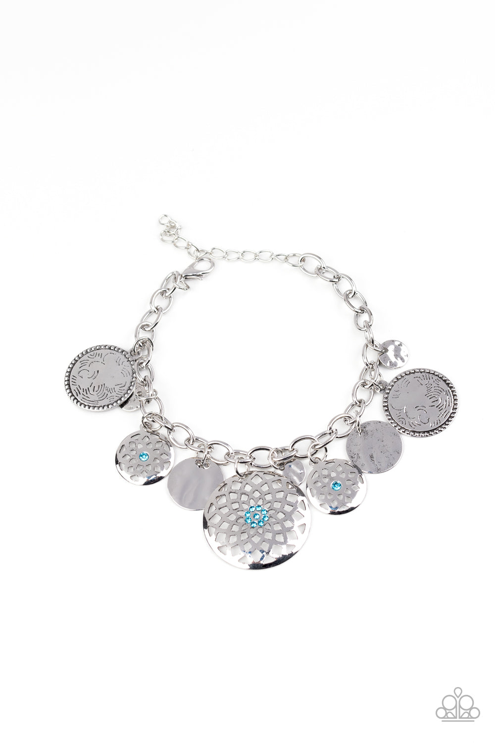 Paparazzi - Trinket Tranquility - Blue Bracelet