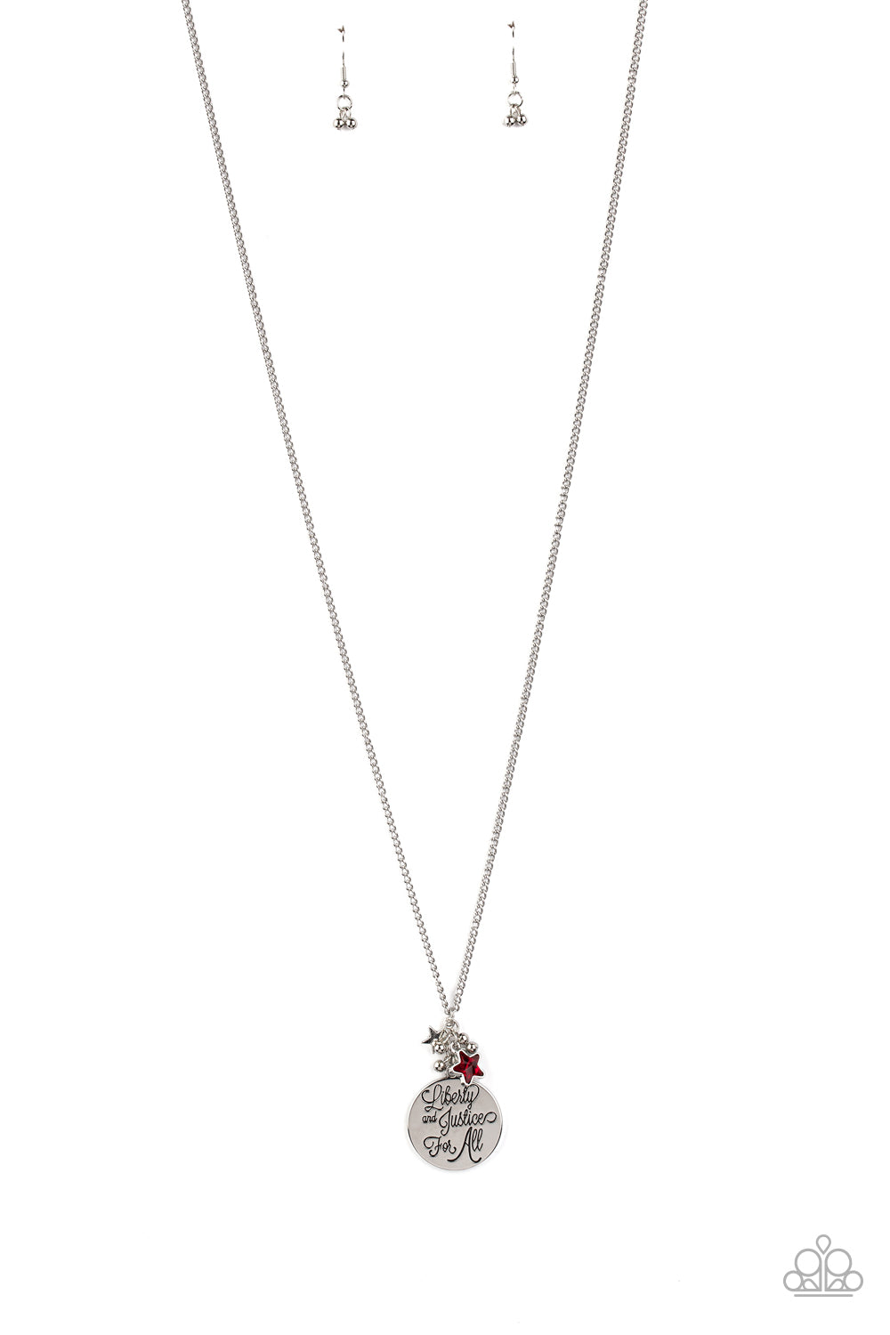 Paparazzi - Liberty And Justice For All - Red Necklace
