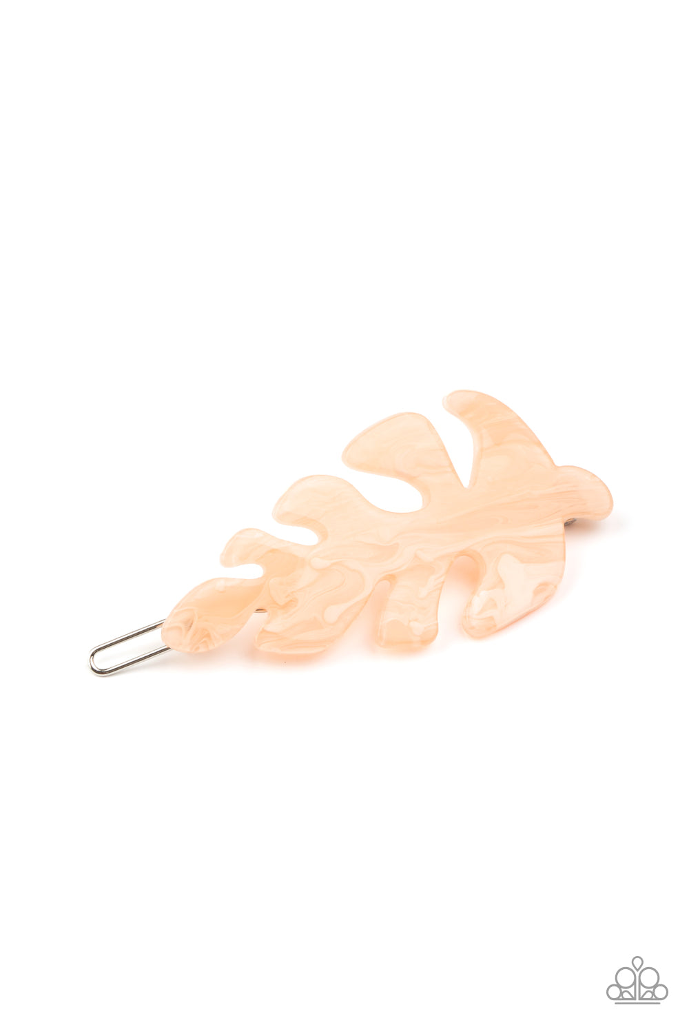 Paparazzi - LEAF Your Mark - Pink Hair Clip