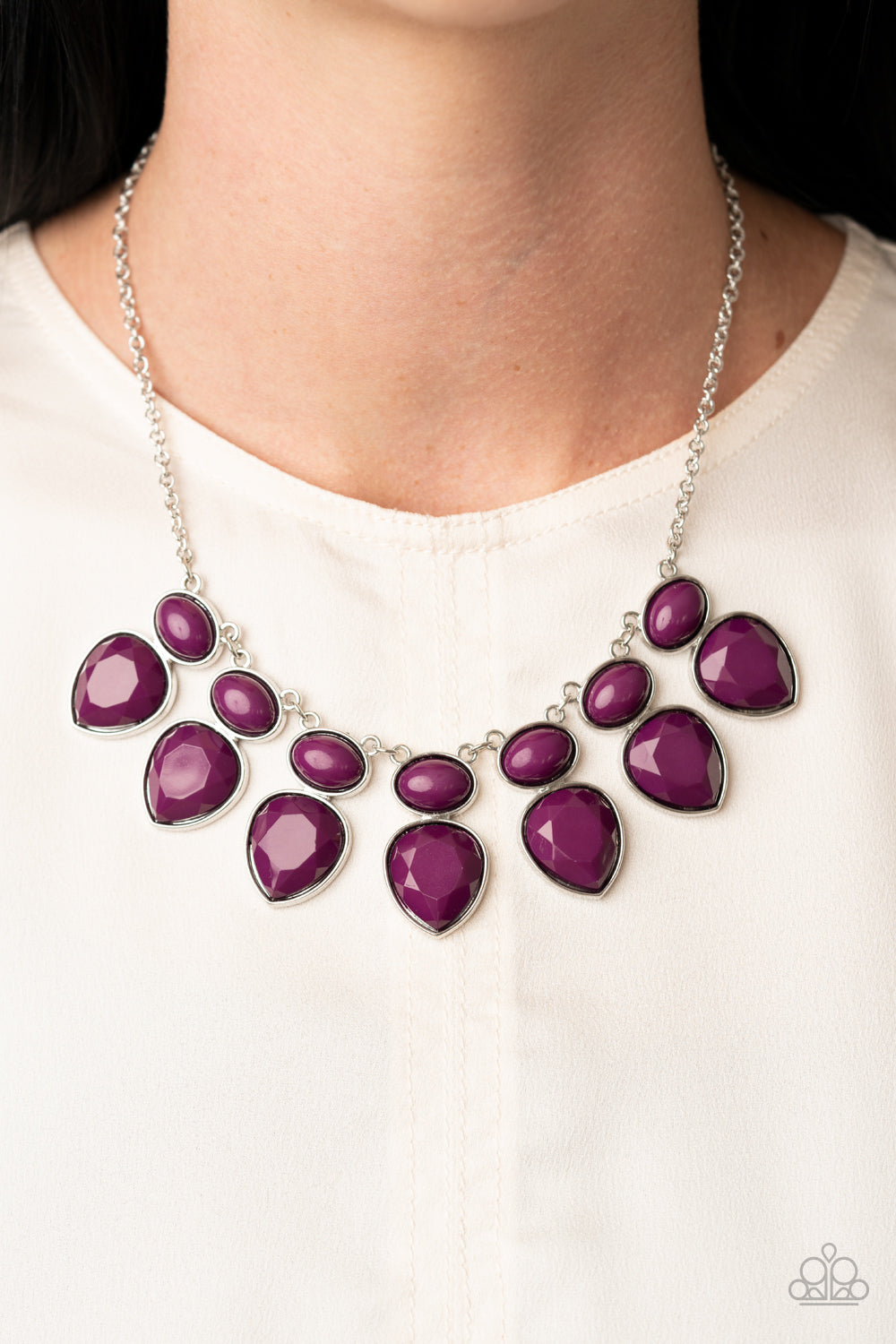 Paparazzi - Modern Masquerade - Purple Necklace