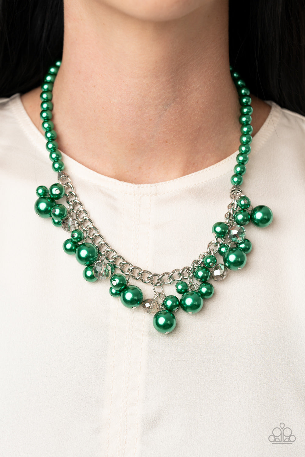 Paparazzi - Prim and POLISHED - Green Necklace