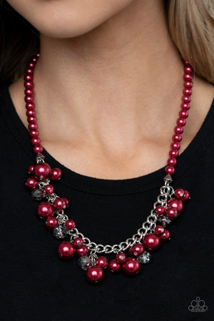 Paparazzi - Prim and POLISHED - Red Necklace