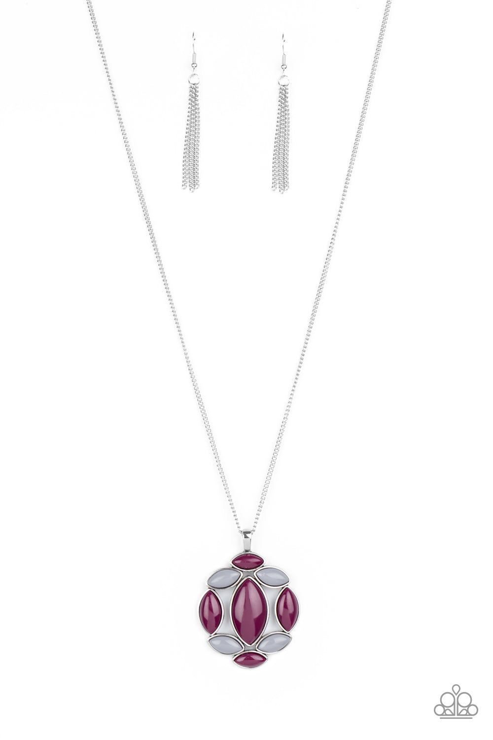 Paparazzi - Chromatic Cache - Purple Necklace