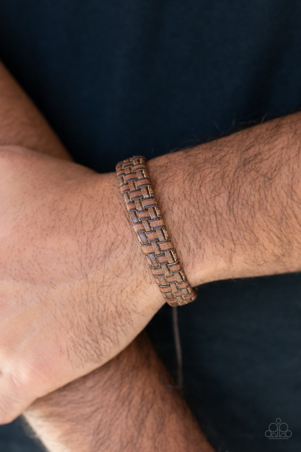 Paparazzi - Rugged Pioneer - Brown Bracelet