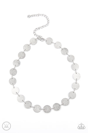 Paparazzi - Reflection Detection - Silver Necklace