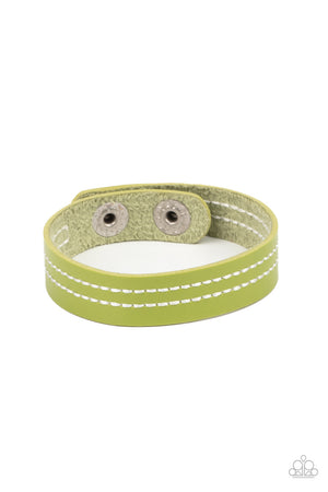 Paparazzi - Life is WANDER-ful - Green Bracelet